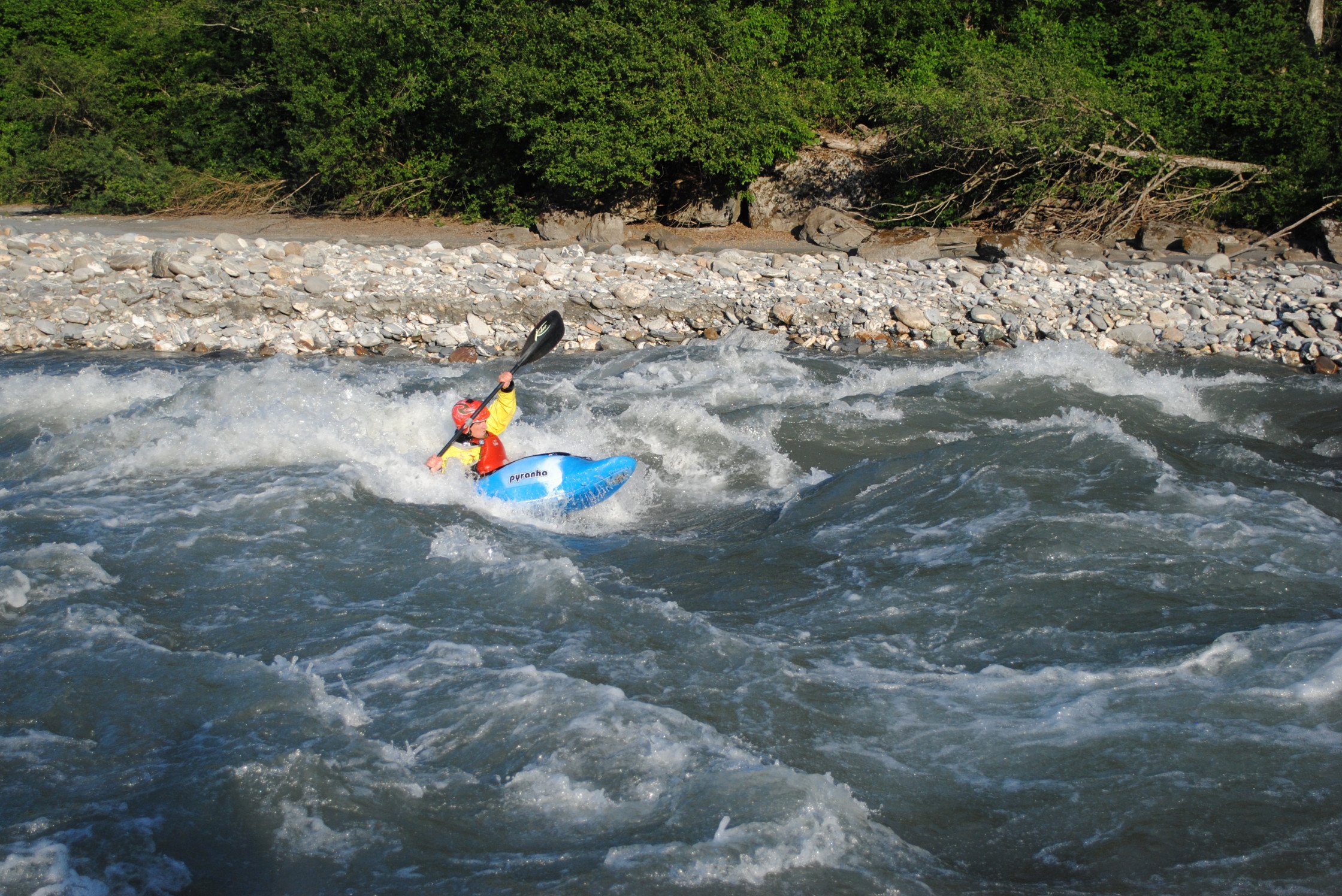Kajak-Kurs-Playboating-surfen